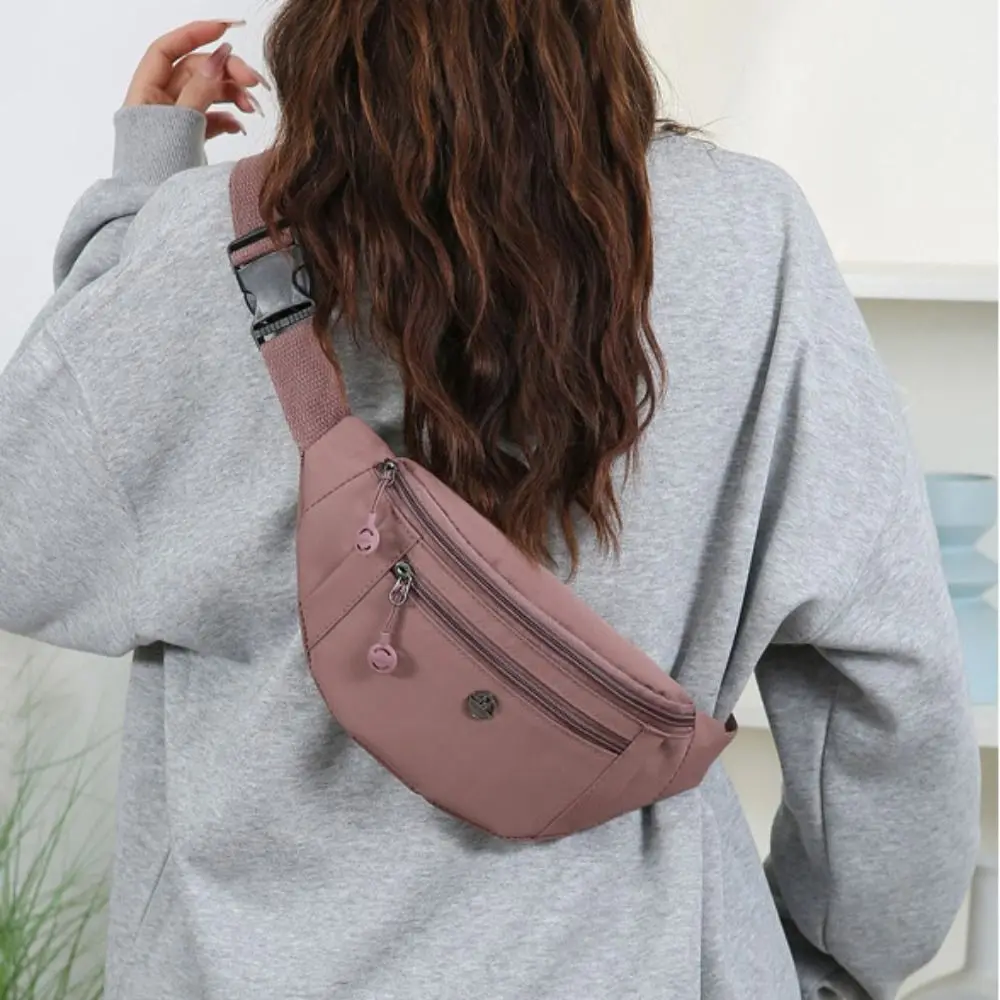 Modische Halbmond-Brusttasche aus Oxford-Stoff, große Kapazität, Umhängetasche, multifunktionale, wasserdichte Hüfttaschen, Unisex – Detail 6