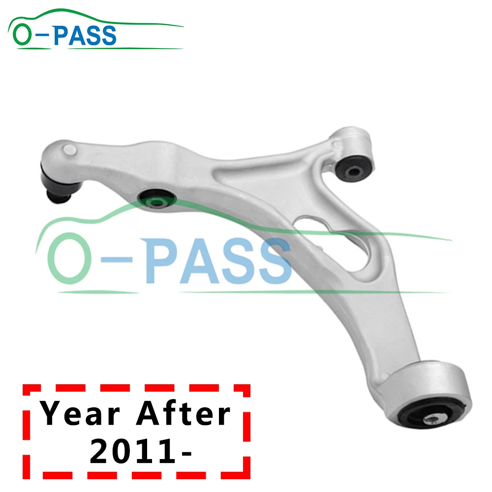 

OPASS Front lower Control arm For AUDI Q7 4L & VW Touareg 7P5 & PORSCHE Cayenne 958 Suv 7L8407151E Aluminum 1 Piece