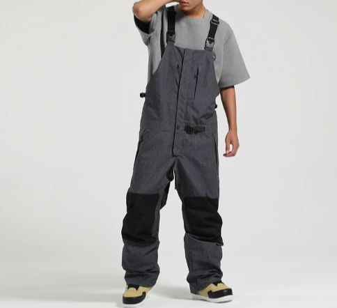 بنطال تزلج مقاوم للرياح ومقاوم للماء للنساء، بنطلون على الجليد، ملابس رياضية خارجية، جيب بسحاب، زوجان ثلج، شتاء