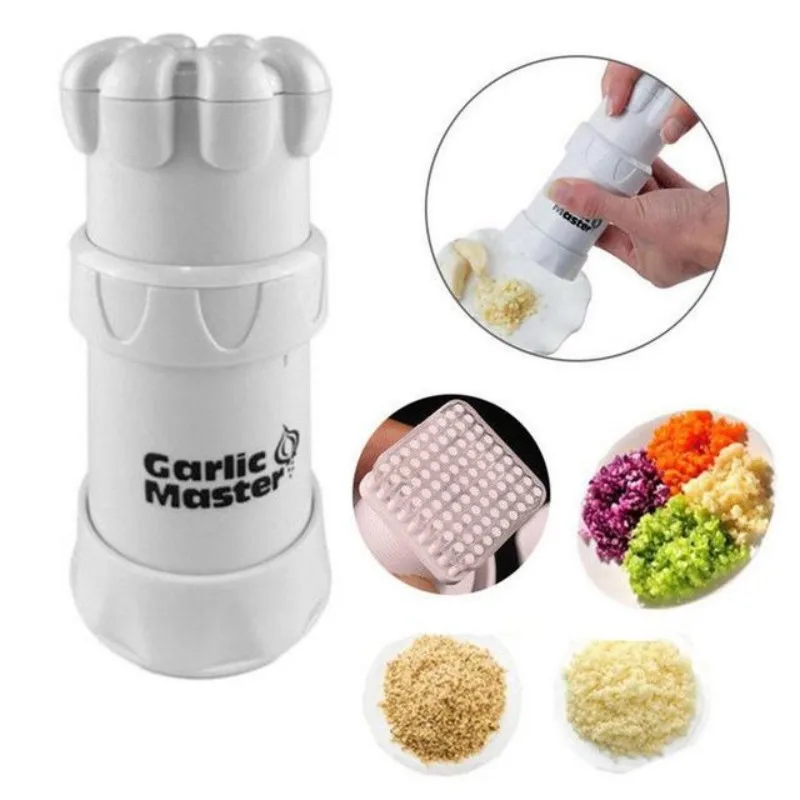 Multifunzionale Garlic Master Kitchen Gadget Tool aglio Chopper Wheel aglio tritacarne Roller Kitchen Aid Garlic Hand Crusher