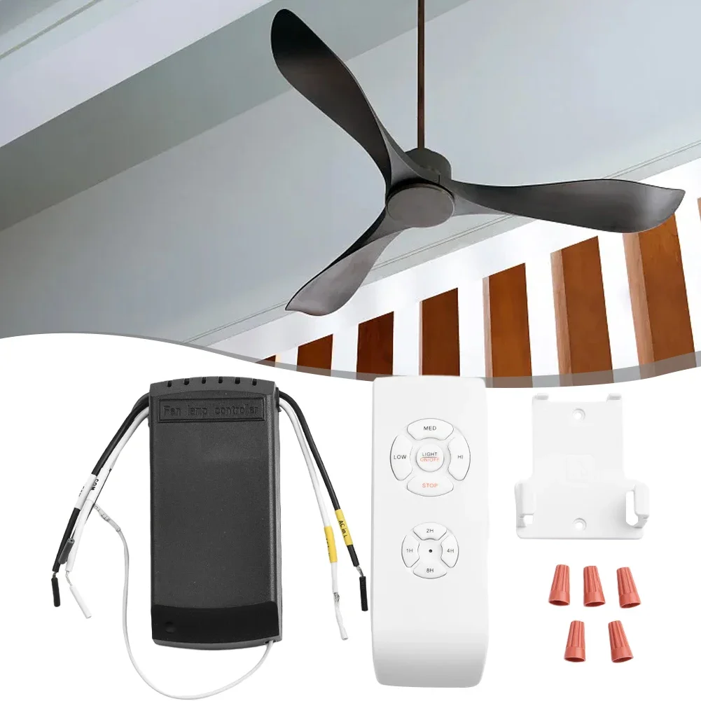 

Control Switches Remote Control Kit Electrical Equipment Ceiling Fan Light Remote Control Kit Smart Tuya/APP Control 136*50*18mm