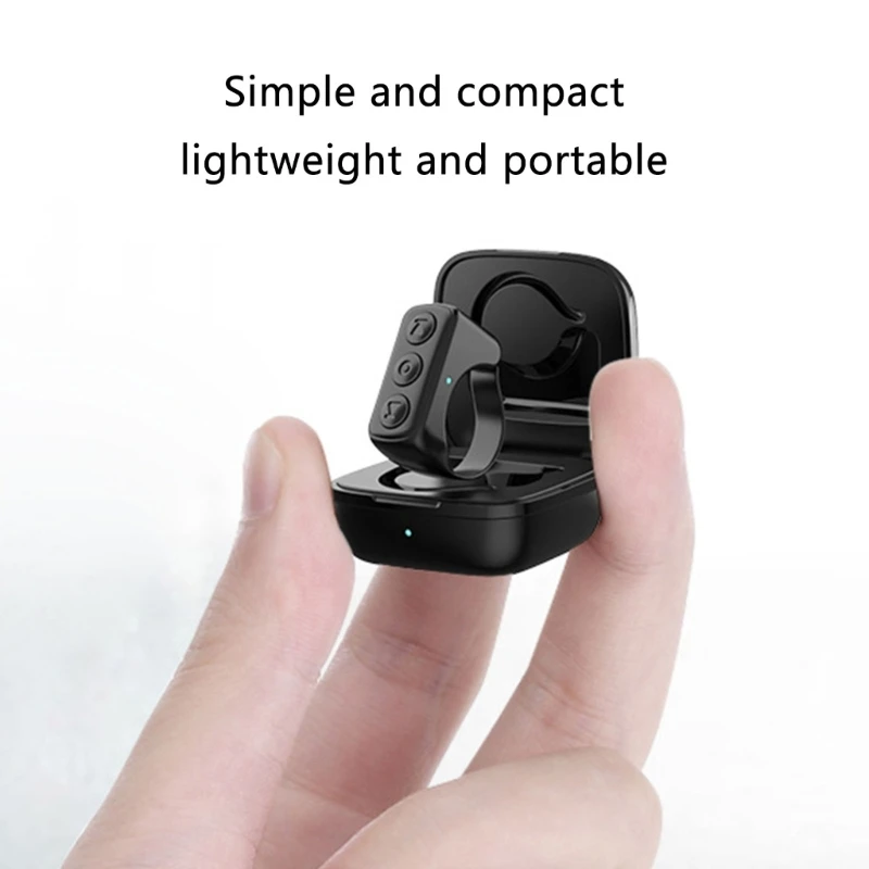 telecomando della fotocamera del telefono anelli per girare le pagine degli eBook per fotocamera Dropshipping