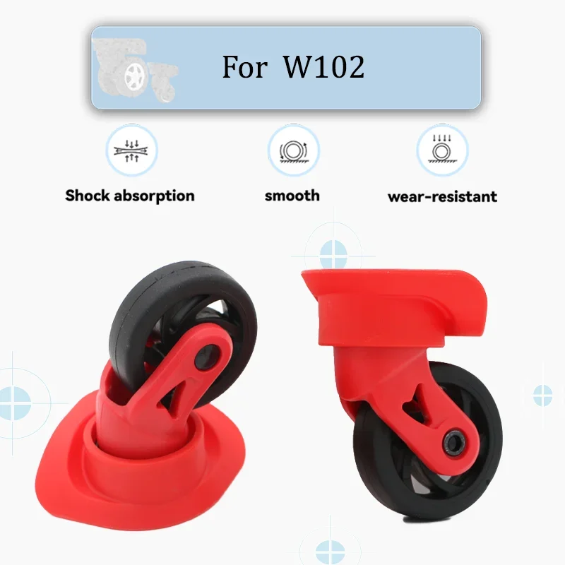 

For W102 Premium Replacement Luggage Wheels - Universal Rolling Luggage Repair Kit and Installation Tools