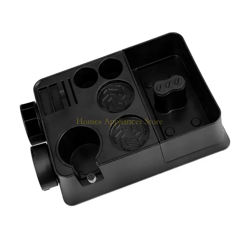 D0AB comodo utensile da caffè tamping standing strumento caffè in plastica in plastica