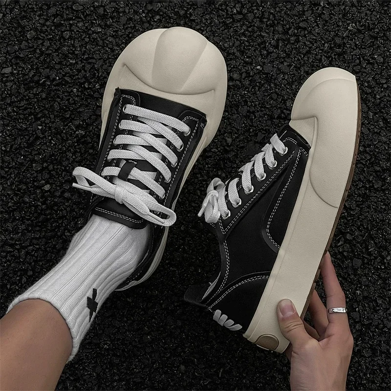 Thick Sole Runway NewSport Unisex Cat Paw Flat Heel Women Sneakers Fashion All Match Casual Trainers Designer Shoes Large Size