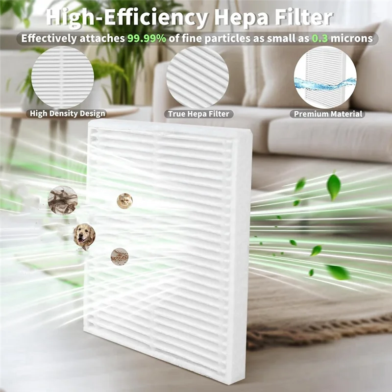 طقم B89B-18 قطعة، فرشاة رئيسية لقطع الغيار، فرشاة جانبية، فلتر، وسادة ممسحة للمكانس الروبوتية Irobot Y0140/ Y0110 #4