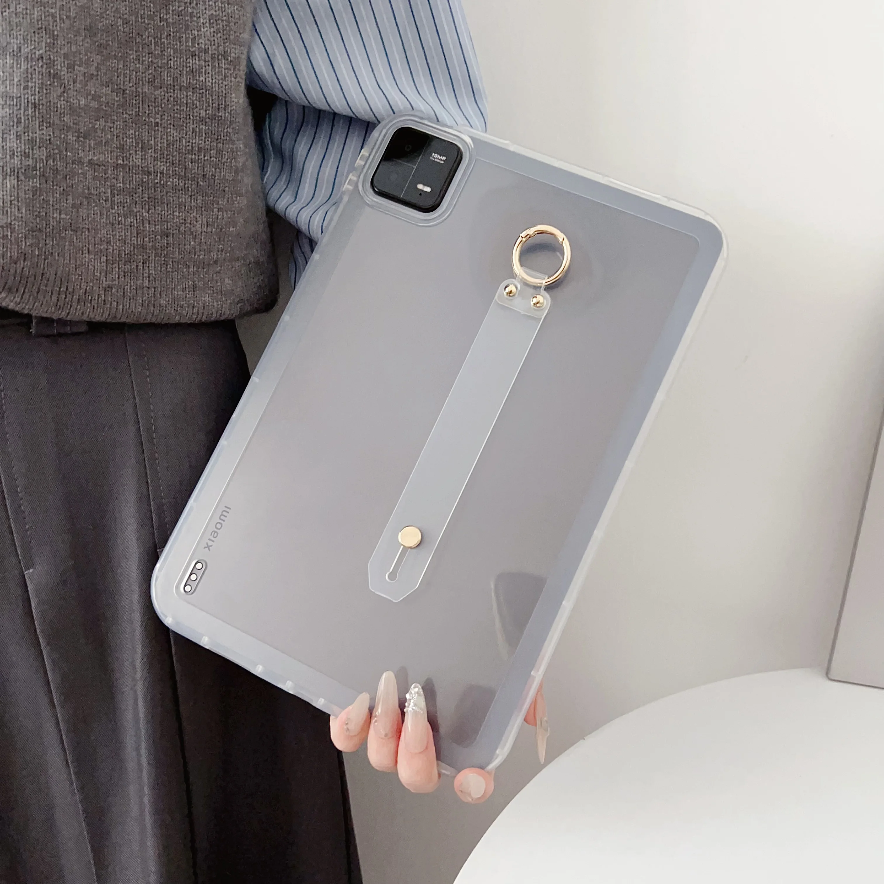 

Чехлы для XIAOMI PAD 5/6/7 PRO с ремешком на руку, чехол для планшета REDMI PAD SE 11 дюймов, противоударный чехол