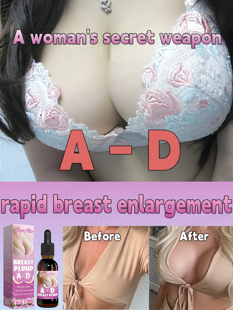 Enhance Breast Oil - Natural Breast Enhancement Serum 100% Herbal Extracts Firming and Lifting