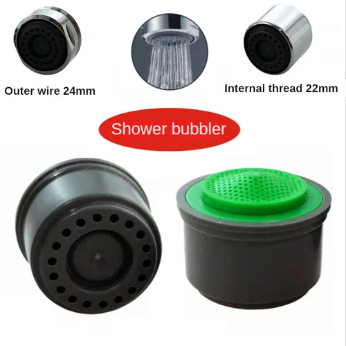 Aireador de ahorro de agua, grifo de porcelana para baño, burbujeador, red, flor suave, boca de agua, flores para evitar salpicaduras, 5 uds.