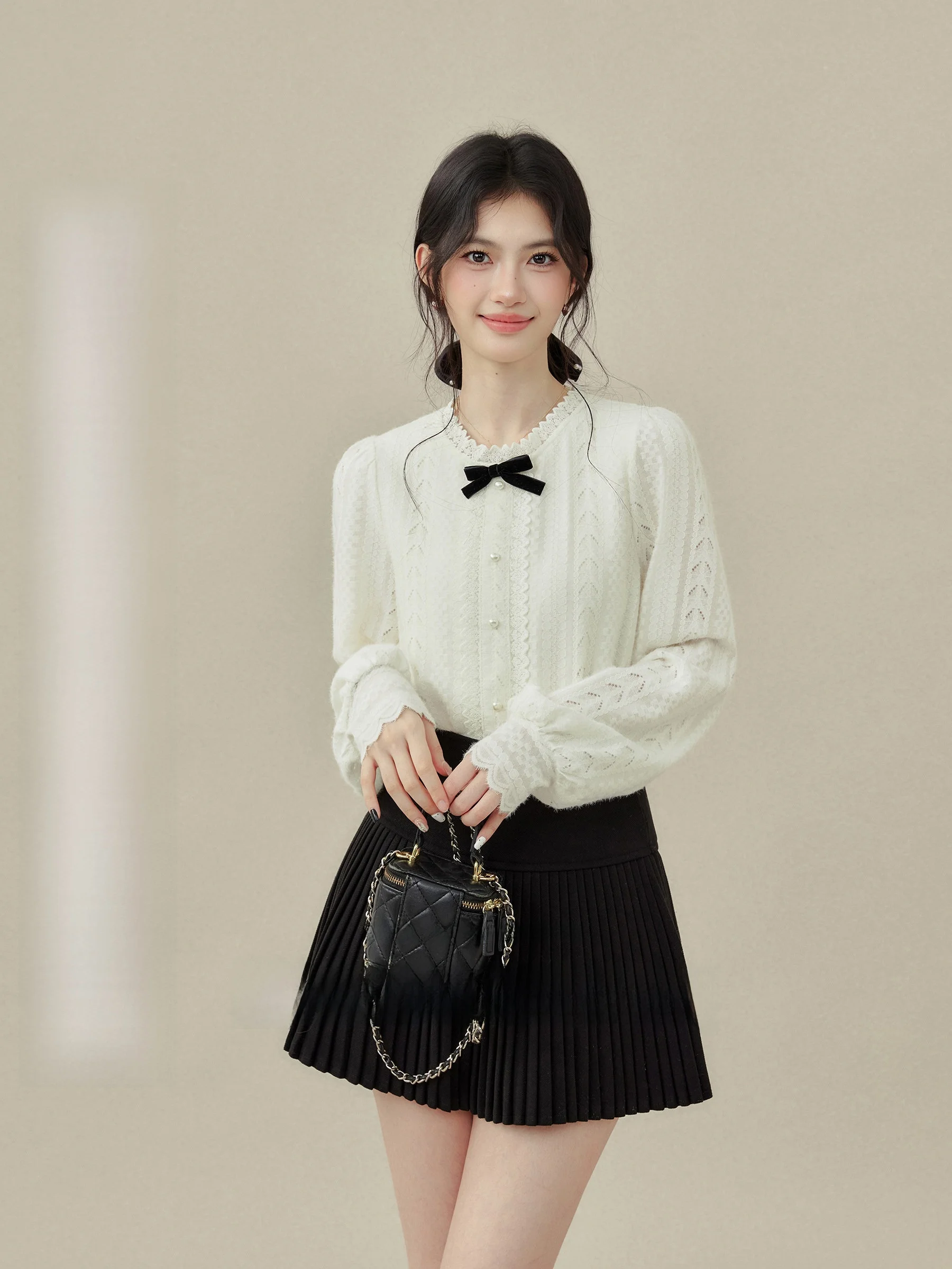 

Длинное кружевное нижнее белье для женщин, с узлом, снежинкой и кроликом, для полных женщин, французский стиль, облегающий крой, модное для девушек