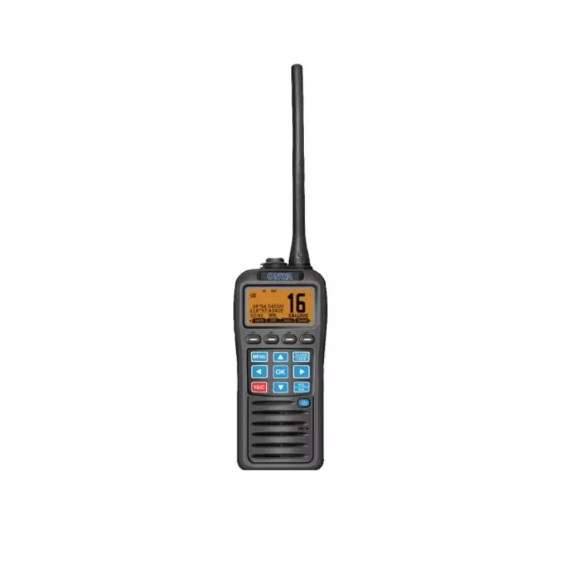 ONWA KV-38: Handheld VHF/DSC marine radio w/ ATIS func(Floats and Flashes)