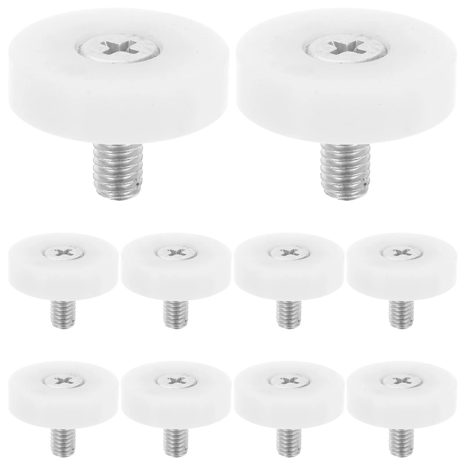 10 pcs Heavy Duty Sliding Door Smooth Drawer Cabinet Halloween Christmas New Year Drawer Pulley Wheel Drawer Roller Wheel