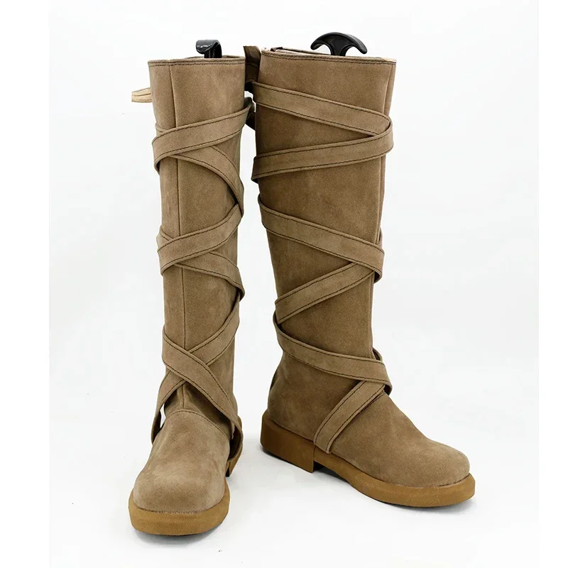 Botas Cosplay para Halloween, Carnaval, Tronos, Traos, Traje Feito, Sapatos de festa para Adulto, Homens e Mulheres