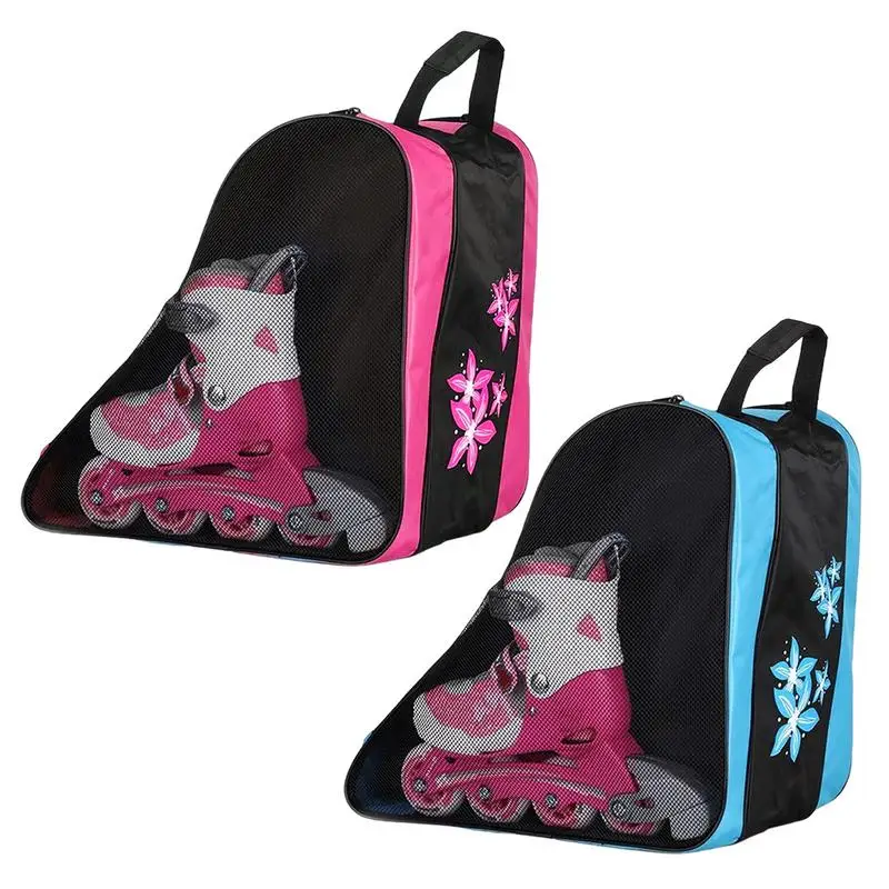 Skating Shoes Bag Children Roller Skate Shoes Carrier Bag Clothes And Water Bottles Organization Bag For Skating Lovers