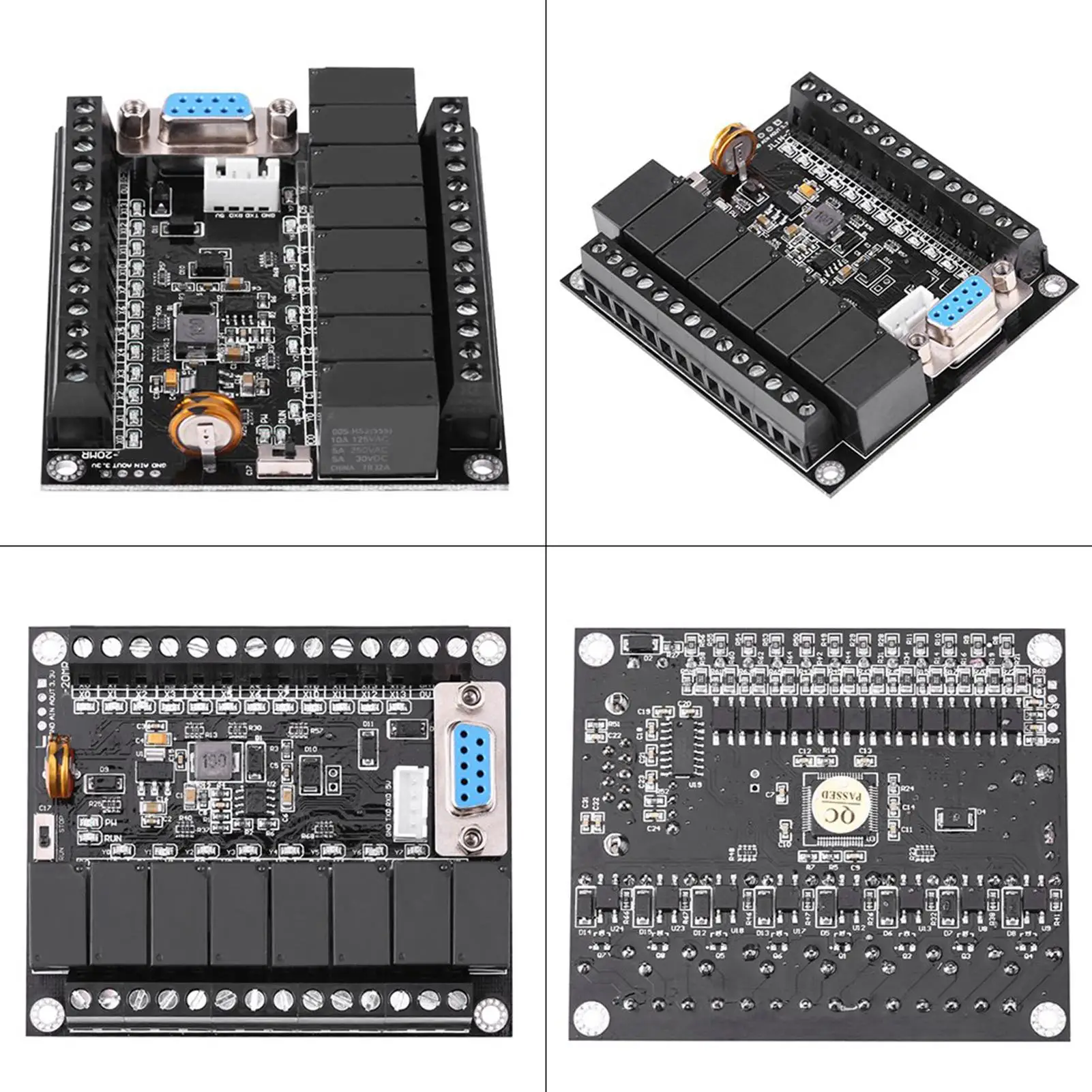 FX1N-20MR DC 24V PLC Regulator Industrial Control Board Programmable Logic Controller