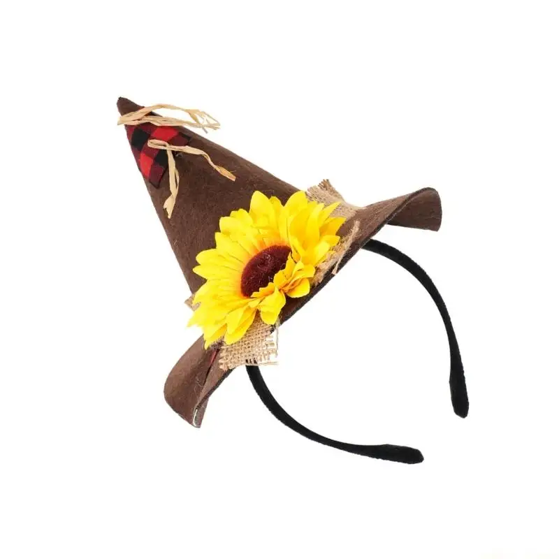 31BF Autumn Harvest Charakterhut mit passenden Handgelenk- und Fußfesseln für Erwachsene