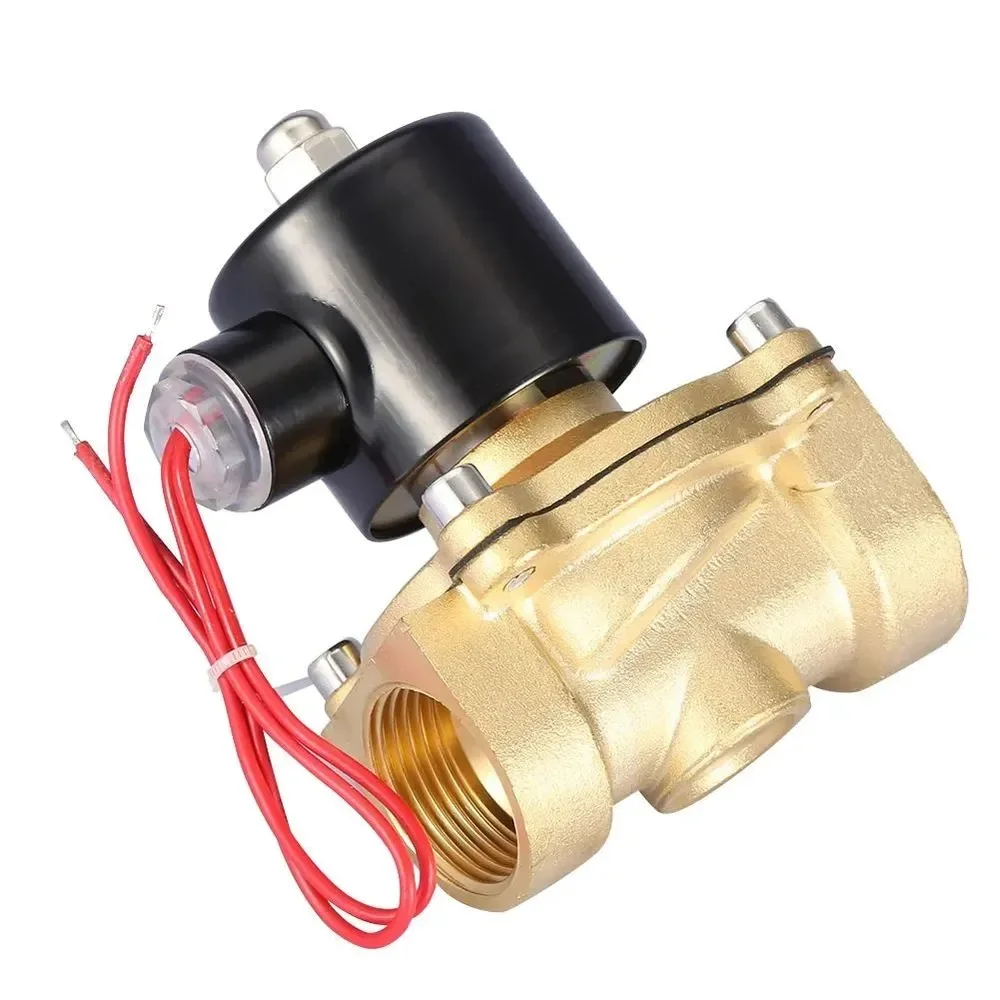 normally closed Waterproof solenoid valve 12vwater valve 1/4“ 3/8” 1/2“ 3/4” 1“ control valve 220V switch valve 24V 110VDN2