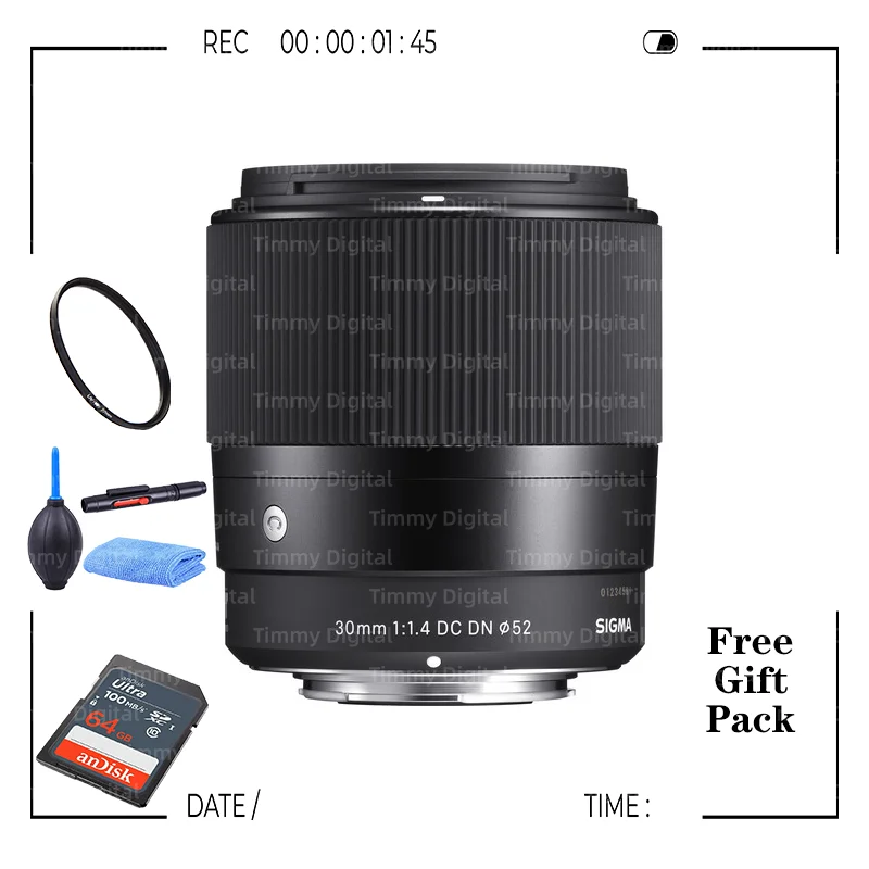 

Sigma 30mm F1.4 Contemporary Dc DN Lens