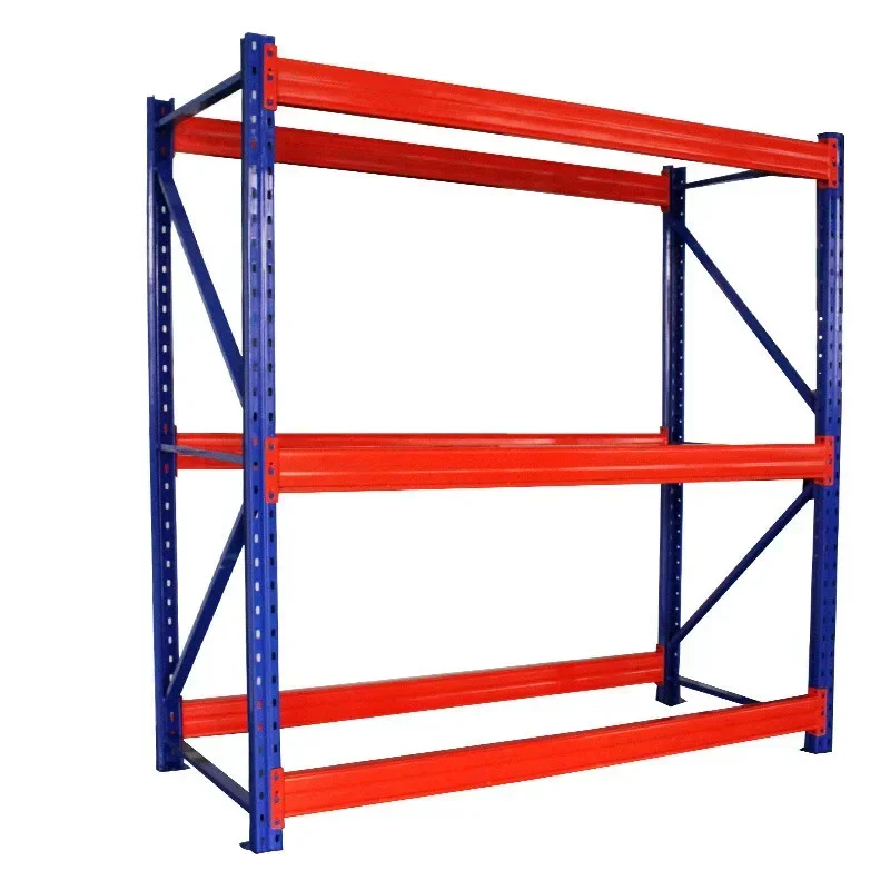 Pallet Rack Stacking Warehouse Heavy Duty Sheet Metal Beams Storage Goods Storage