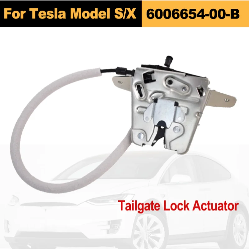

Привод замка багажника 6006654-00-B для Tesla Model S 2014-2020, Model X 2016-2020, механизм замка задней крышки багажника, аксессуары