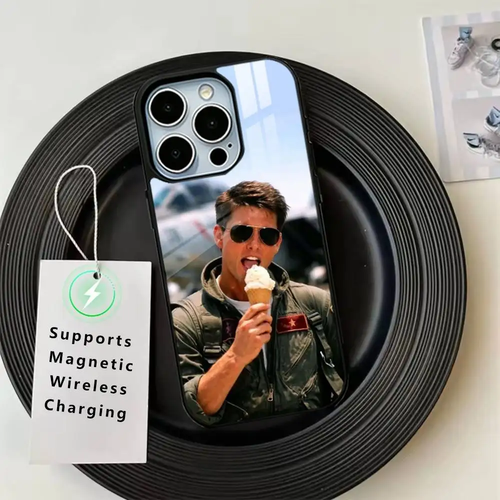 T-Tom C-Cruise film actor Phone Case For iPhone17,16,15,14,13,12,11 Plus,Pro Supports Magnetic Wireless Charging
