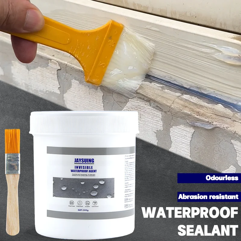 

30/300g/500g/1000g Invisible Waterproof Agent Transparent Insulating sealant Leak-Free Strong Repair Glue for Wall Crack Leakage