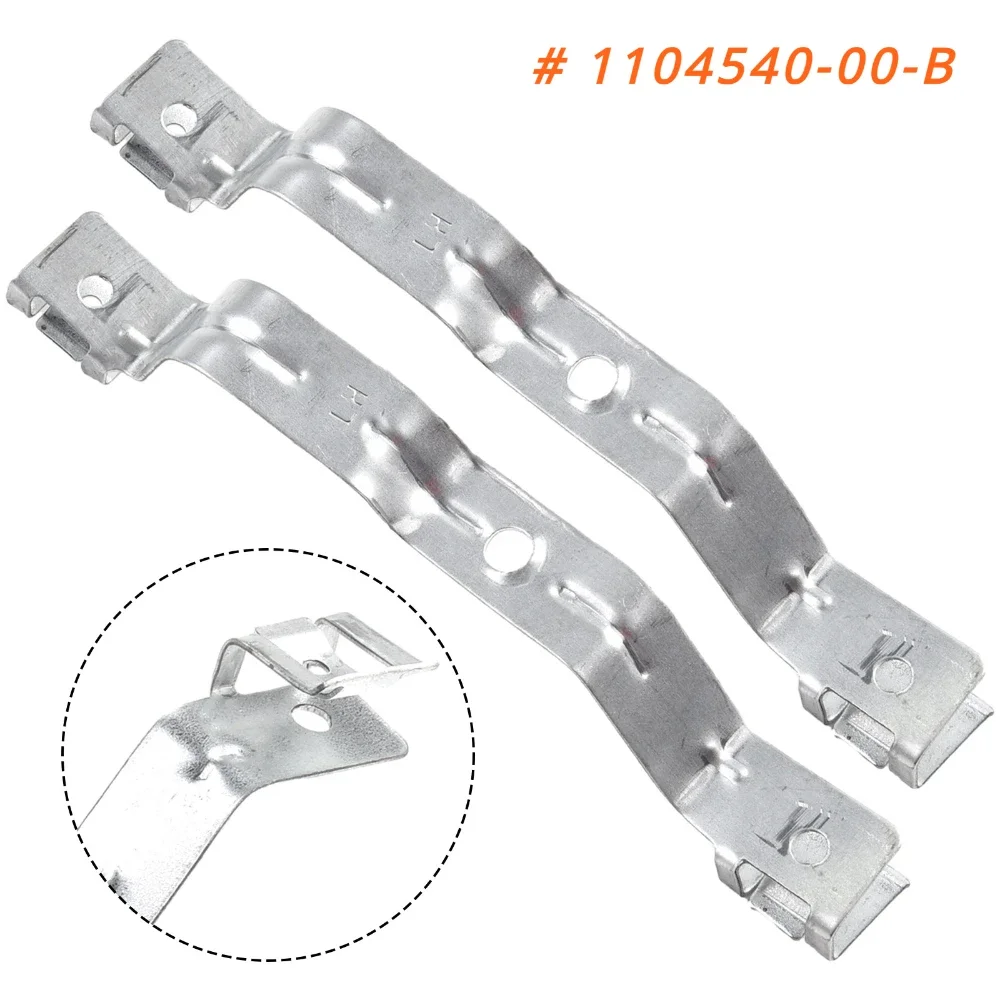 

2pcs Left right Car Front Bumper Fender Connection Bracket 1104540-00-B 1104541-00 For Tesla Model 3 2017-22 Auto Accessories