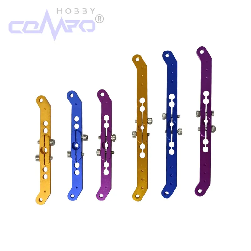 

JR Hitec Futaba 23T/24T/25T CNC Aluminum Alloy Servo Horn Double Arm 3''/4Inch For KT foam Fixed Wing RC Aircraft Model Plane