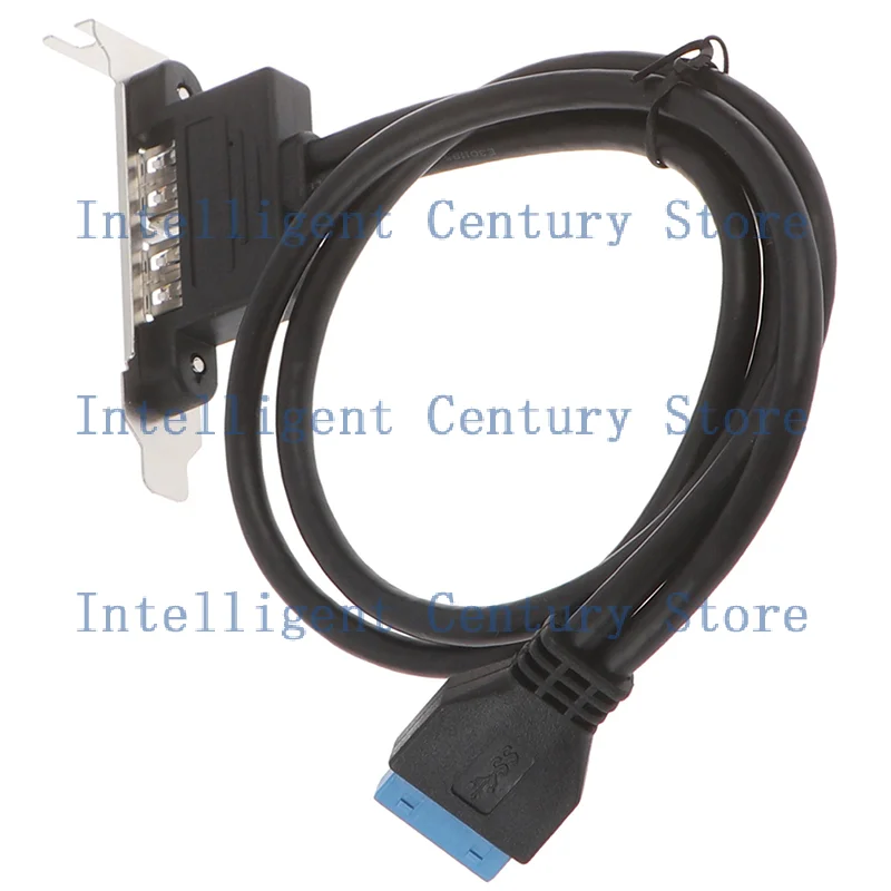 (HBA12)2 Ports Usb 3.0 Back Panel To Motherboard 20pin Header Connector With Pci Slot