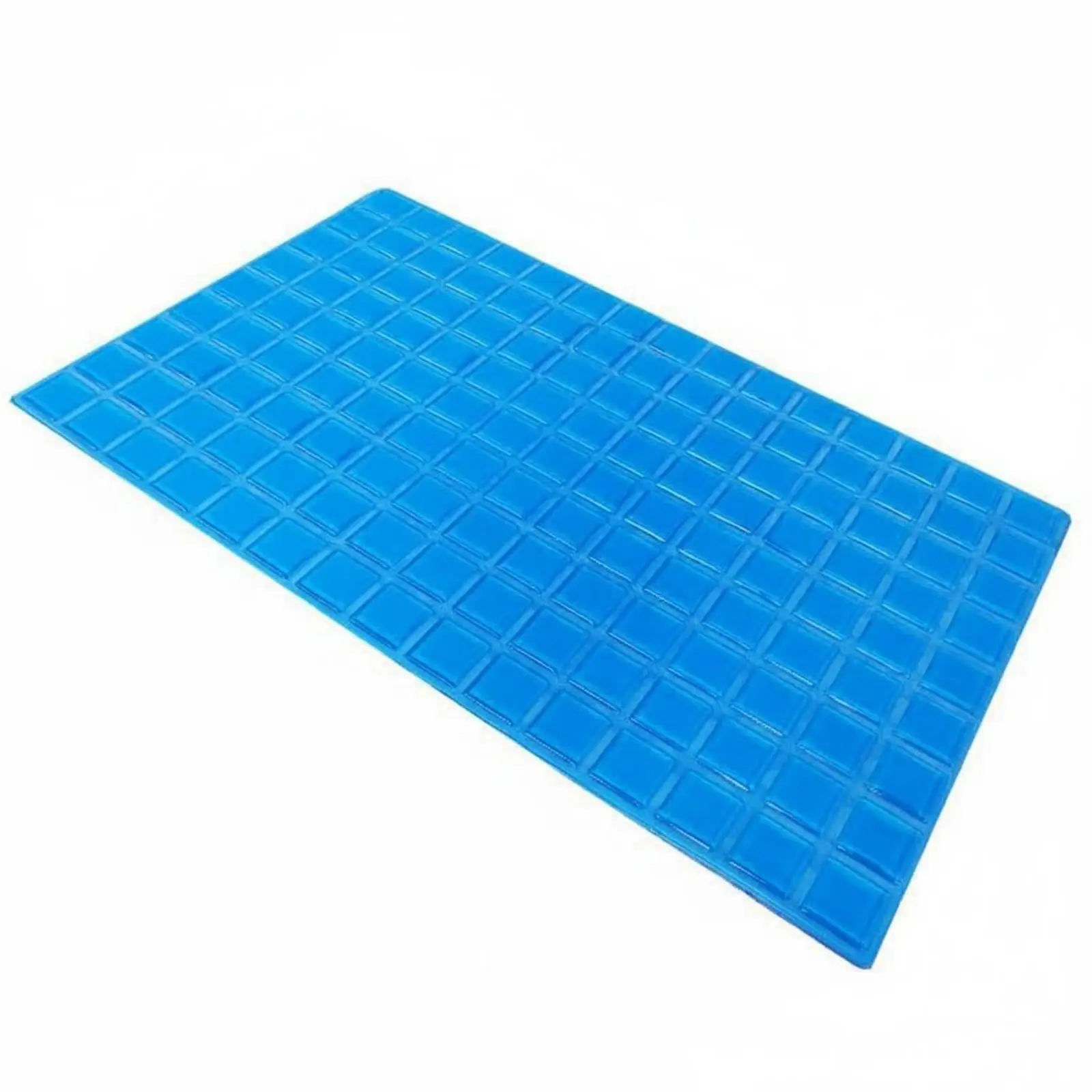 Cooling Gel Pad Square-Grid Gel Sheet Pad Rectangular Cooling Bed Mat
