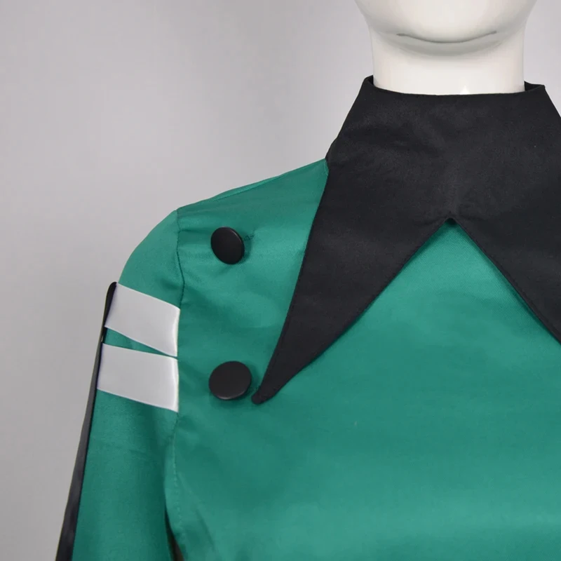 

ㄨ2026Frankenstein Cosplay Costume Green Coat Suit for Men Women Halloween Party Terror Prop Scientific Freaks㎡@￥
