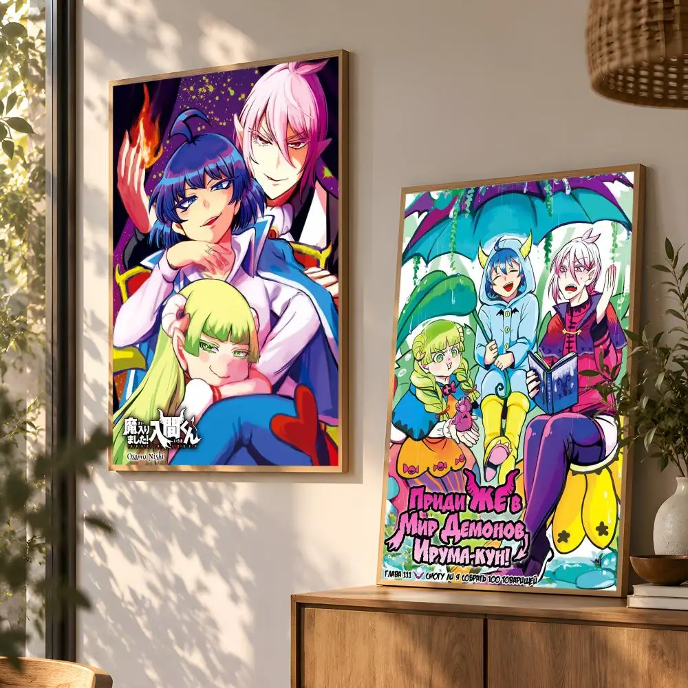 Welcome To Demon School Iruma-kun Anime Poster Wall Art Home Decor Living Room Bedroom Office Dorm Apartment Gift