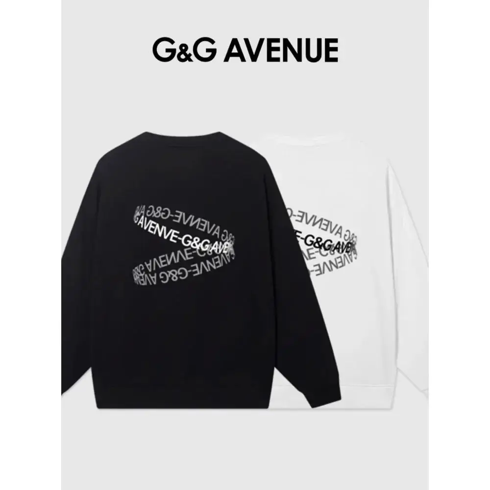 

Autumn and Winter Hoodie Summer Women's International Brand Fashion Print Black Luxury Model Pure Cotton Hoodie