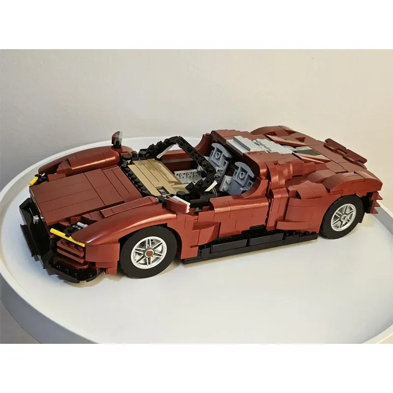 MOC- 124771 SP3 Supercar Montage Spleißen Baustein Modell Racing Track Sport Auto MOC Kreative Bausteine Spielzeug Geschenk