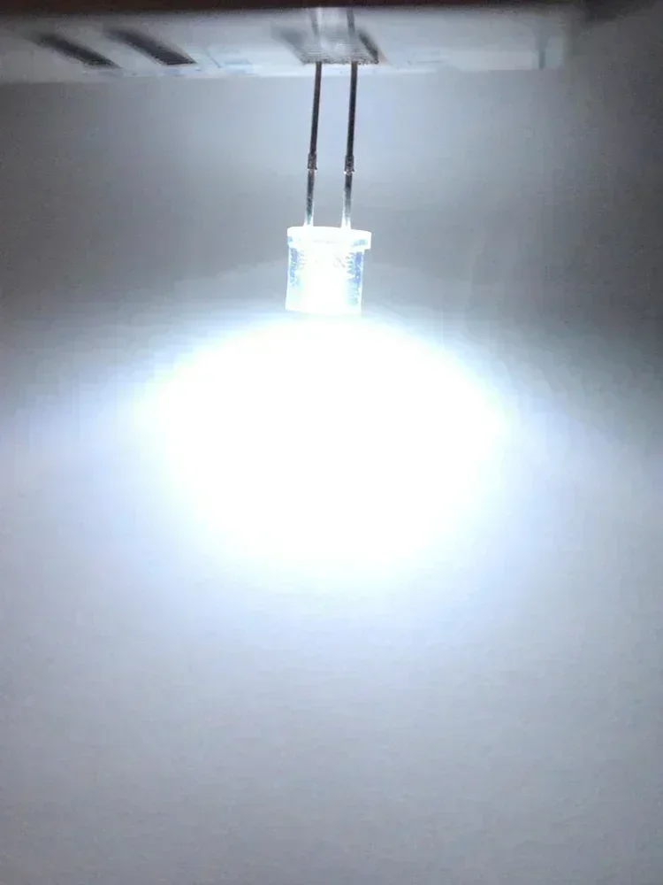 100/200X Ultra Jasne 5mm Płaskie Diody LED do Oświetlenia Ambientowego, Dekoracji Domu, Projektów DIY, Wydarzeń Świątecznych, Wystaw, Neonów LED — 2