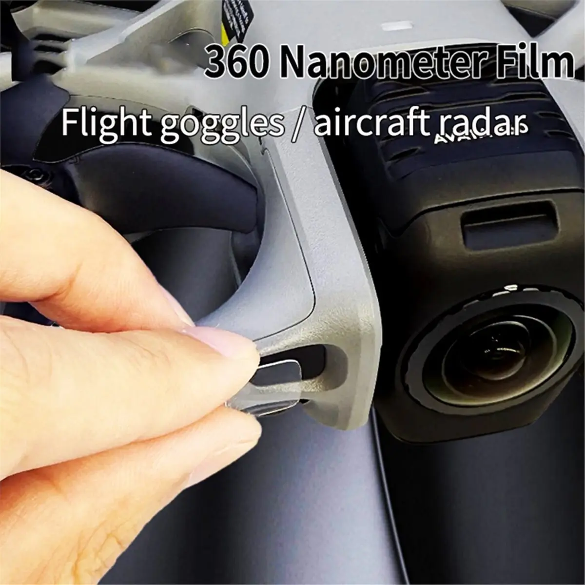 OKgood For DJI AVATA 360 Drone Gimbal Lens Protective Nano Film Dustproof Anti-Scratch Sensor &Goggles N3 Screen Set