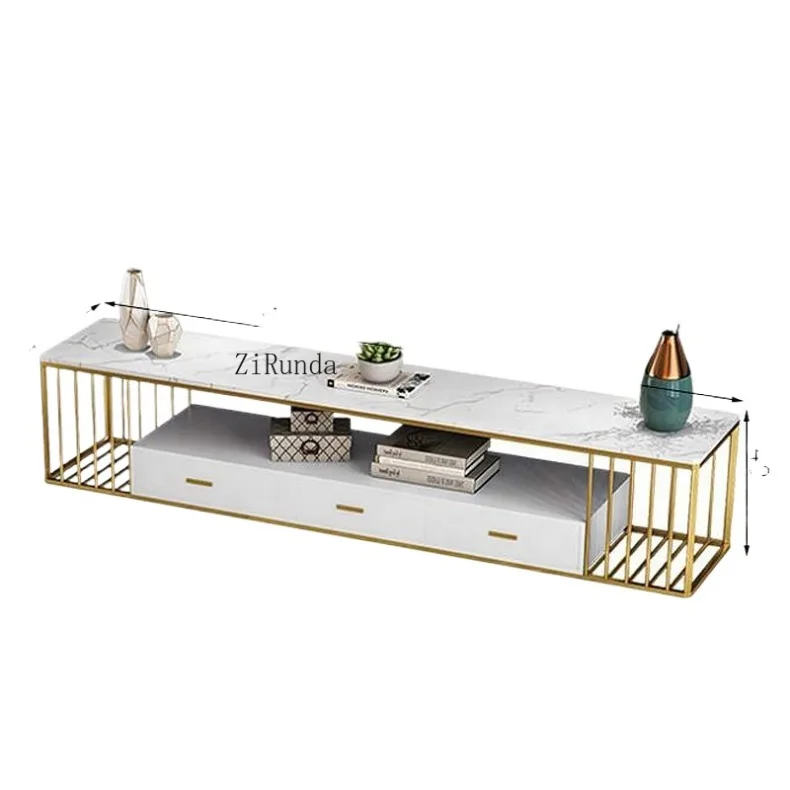 Modern light and luxurious multi-functional lifting coffee table, telescopic folding coffee table