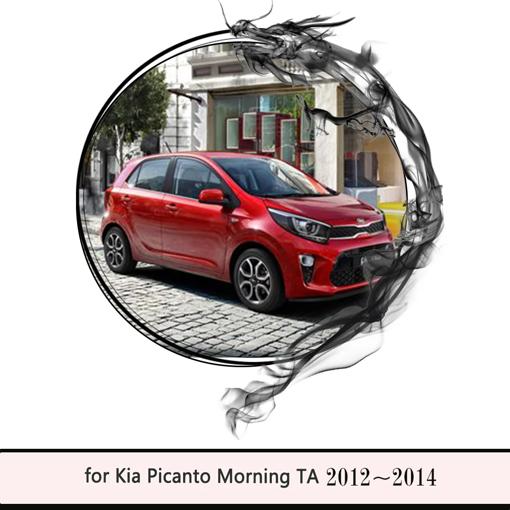 Car Mudguards for Kia Picanto Morning TA 2012 2013 2014 Mudflaps Fender Flares Mud Flap Splash Mud Guards Cover Auto Accessories