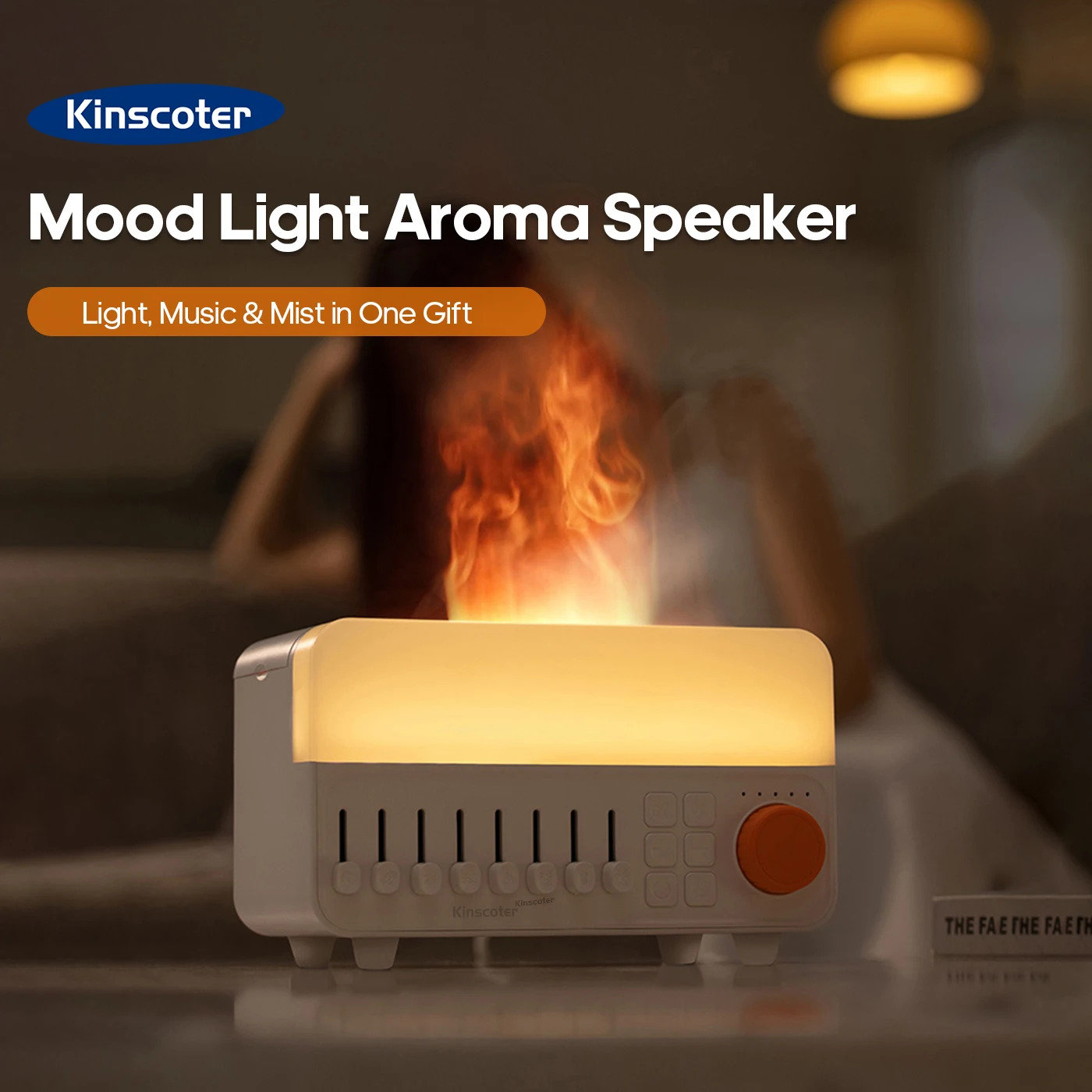 Difusor de ruido blanco nuevo, máquina de sonido para dormir, humidificador de aceites esenciales, difusor de Aroma, luz nocturna colorida, regalo de vacaciones