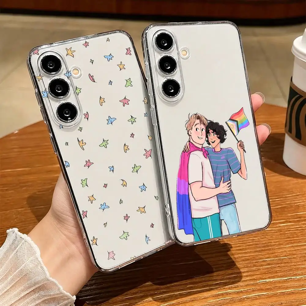 HOT Movie H-Heartstopper  Phone Case Transparent Silicone Soft For SamsungA10,12,20,21S,30,31,40,50,51,52,70,71