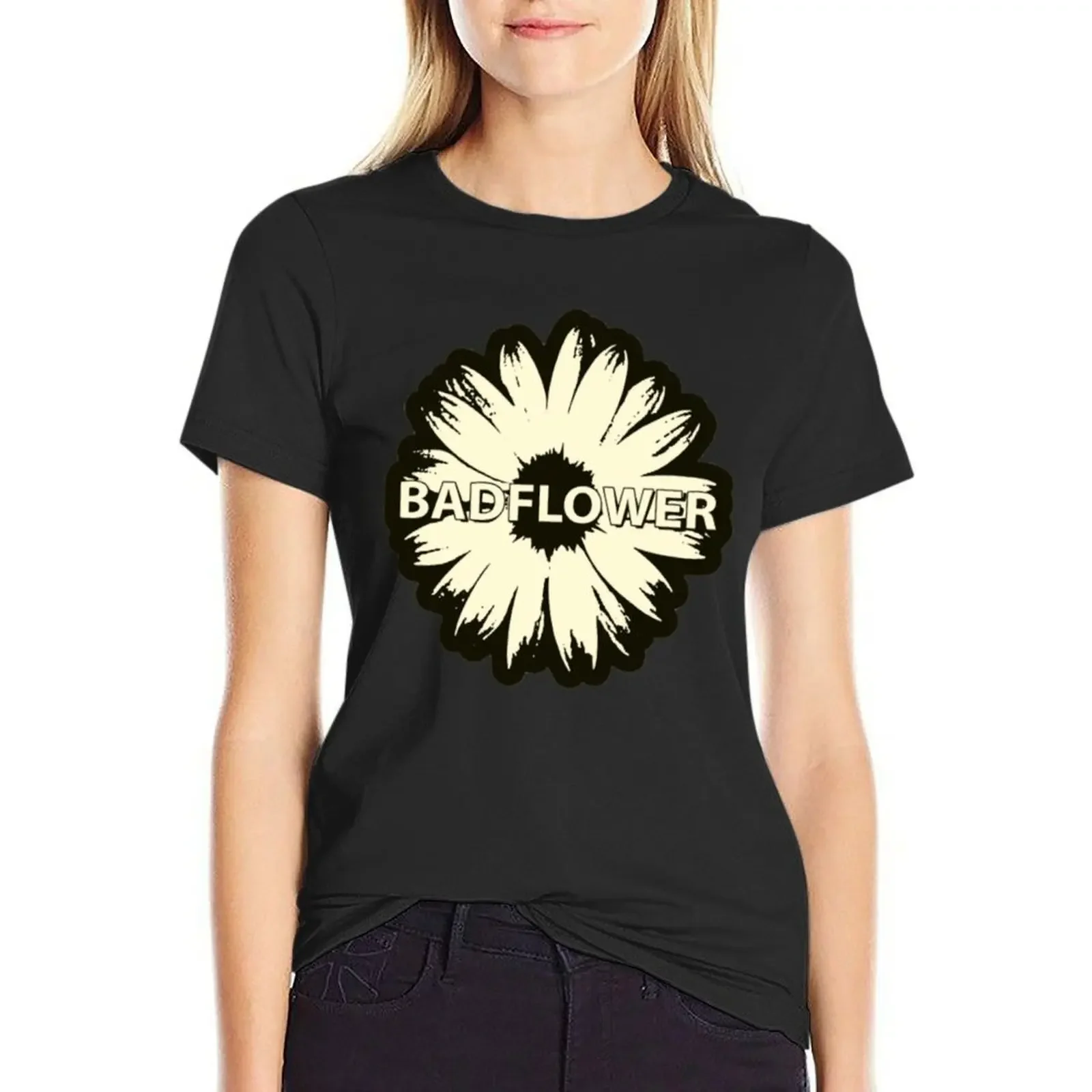 

Badflower T-Shirt female blacks lady clothes graphic t-shirts for Women