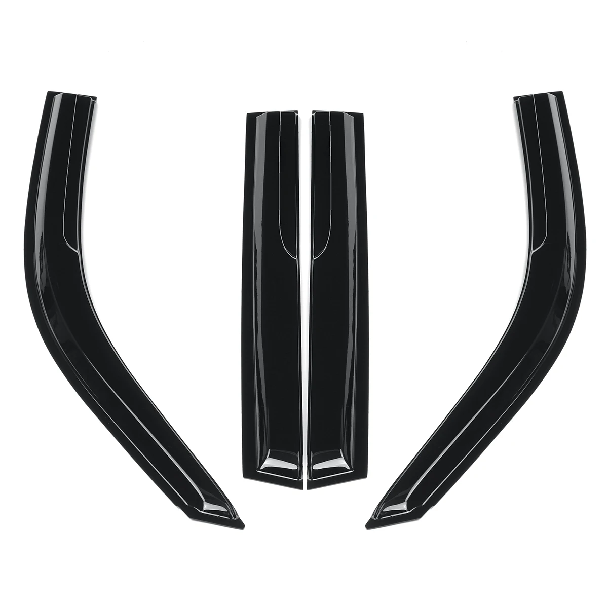 4x Car Window Wind Deflectors Tinted Window Visors Sun Rain Guard Vent Deflector For Geely For Atlas (NL-3) 1 l 5 door 2016+