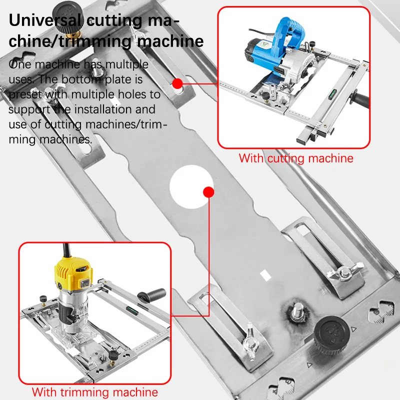 [YU]Cutting Machine Edge Guide Positioner Cutting Machine Safety Table Saw Circular Saw
