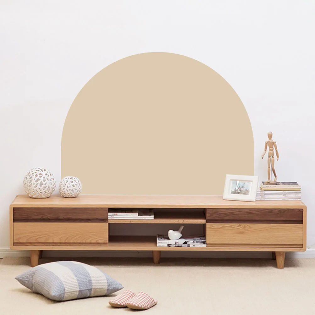 

Arch Wall Decal Modern Geometric Wallpaper Peel and Stick Home Decor Wall Art Mural Sticker for Living Room Bedroom Nursery
