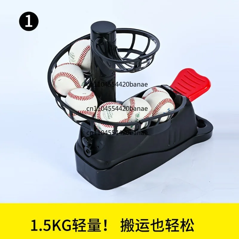 Play Training Outdoor Sports Smart Pedal Baseball Practice Tee Machine Pedal Baseball Catapult