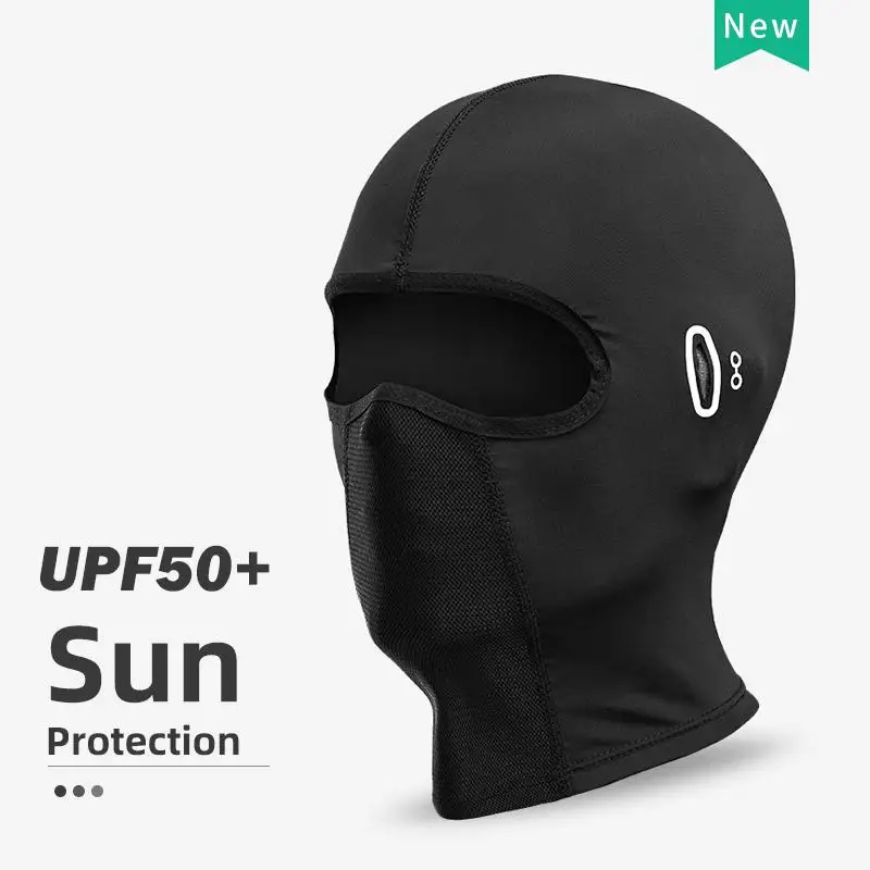 Motorcycle Half Face Cycling Mask Comfortable Soft Ice Silk Cycling Balacava Mask Breathable Motorbike Scarf Cycling Equipment