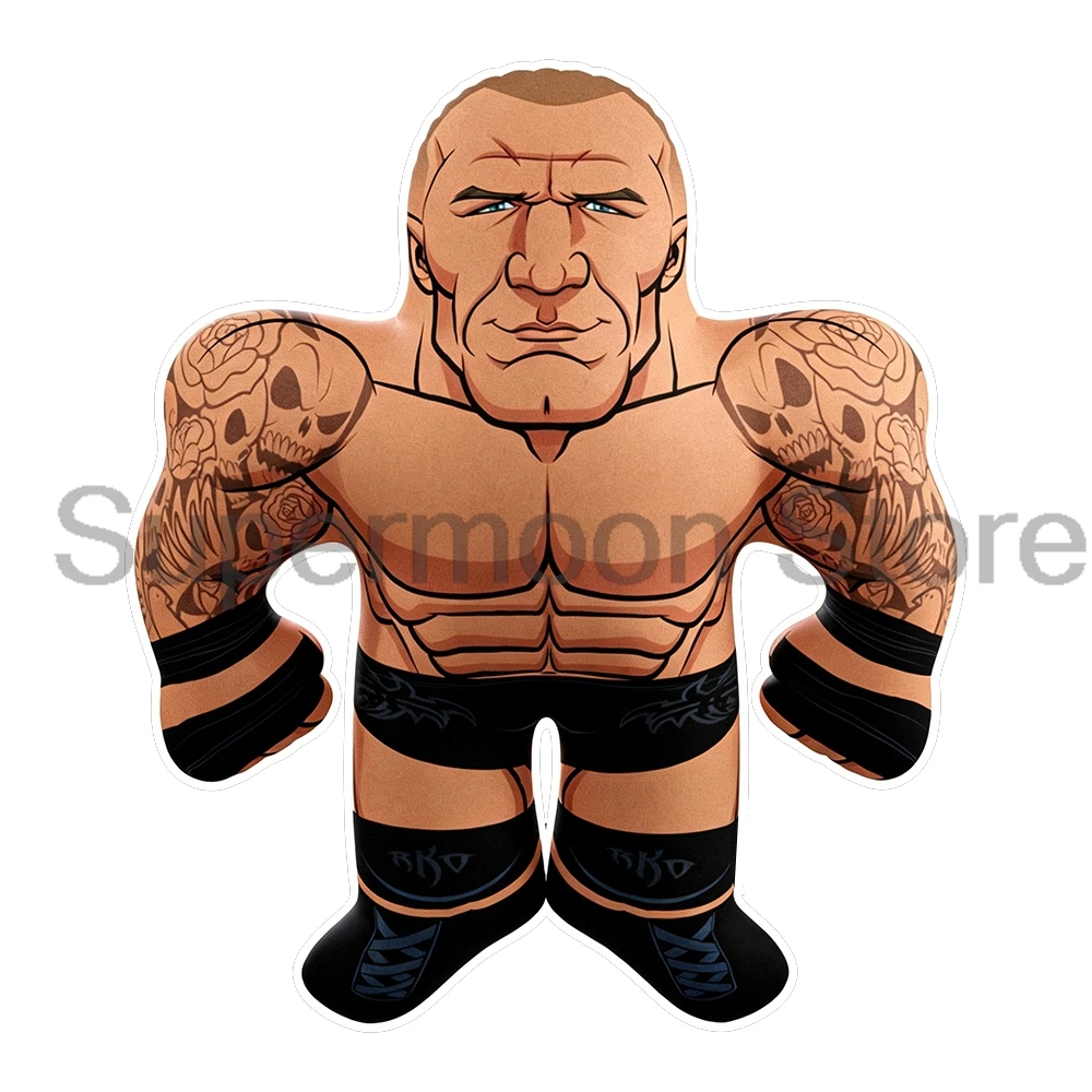 

Randy Orton Big Shots Pillow Cartoon Character 3D Soft Stuffed Toy Sofa Cushion Home Decoration Fans Gift