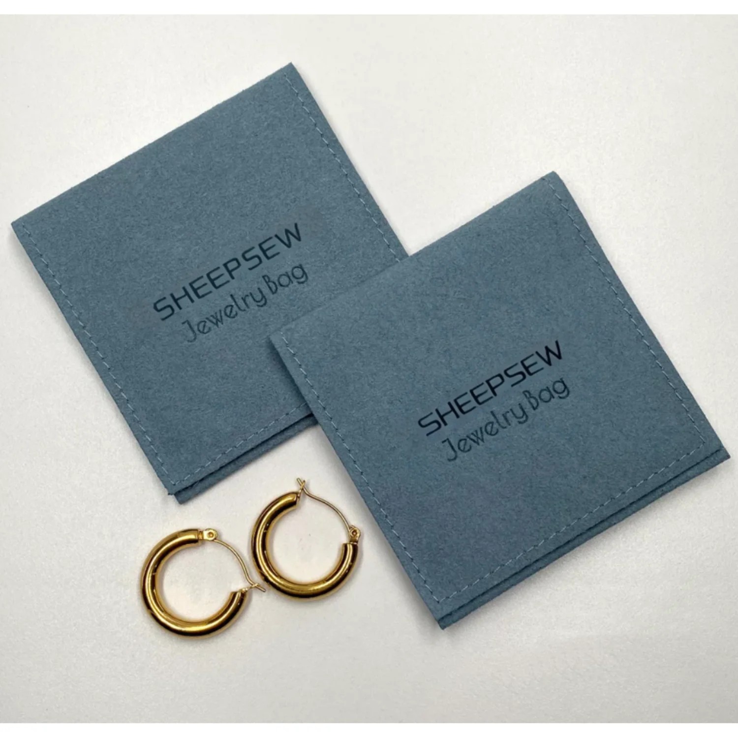 

20 шт., пылезащитный дизайн, изысканные хлопковые сумки для ювелирных изделий, пыленепроницаемые конверты, сумки с внутренней картой для ожерелья, серег, колец S