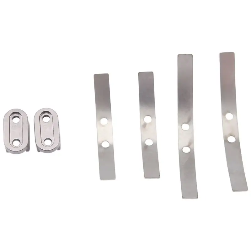 A23F-2Pair Steel Shock Absorption Leaf Springs Suspension For WPL D12 B14 B24 B16 B36 RC Truck Car Parts Accessories