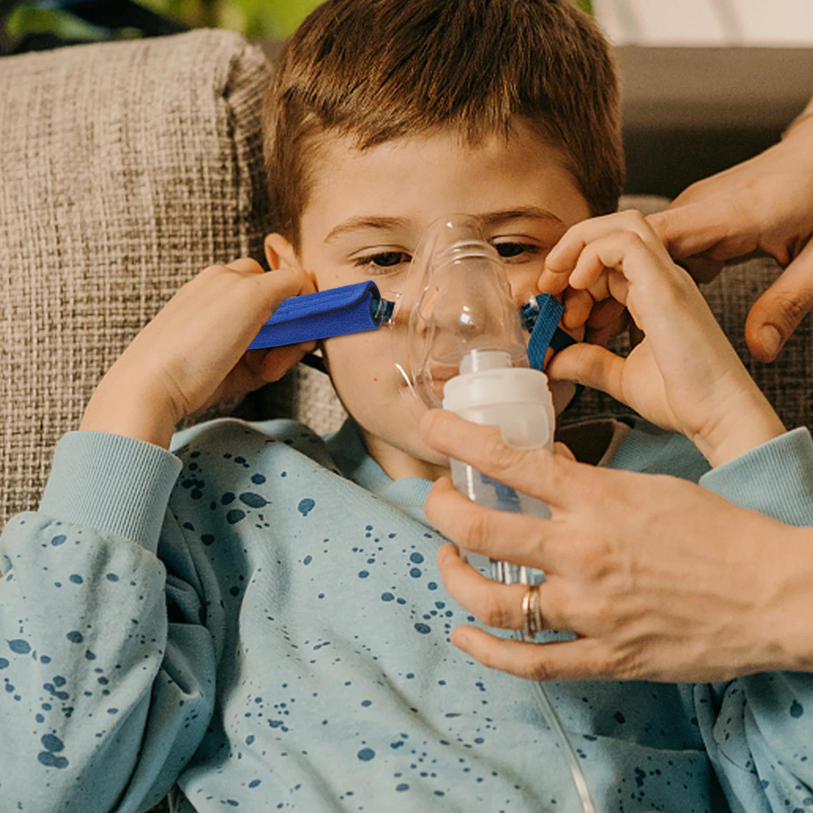 

2Pcs Cpap Face Pad Protector Soft Skin-Friendly Material Prevents Headgear Marks Non-Slip Cpap Mask Sleeves Ideal for Night